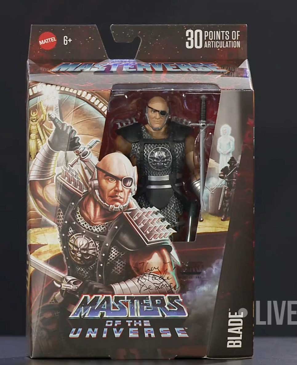 Blade Masterverse 1987 Masters of the Universe Movie Packaging Reveal