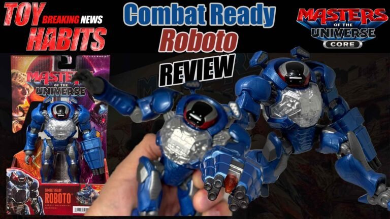 Combat Ready Roboto MOTU Core Figure Review