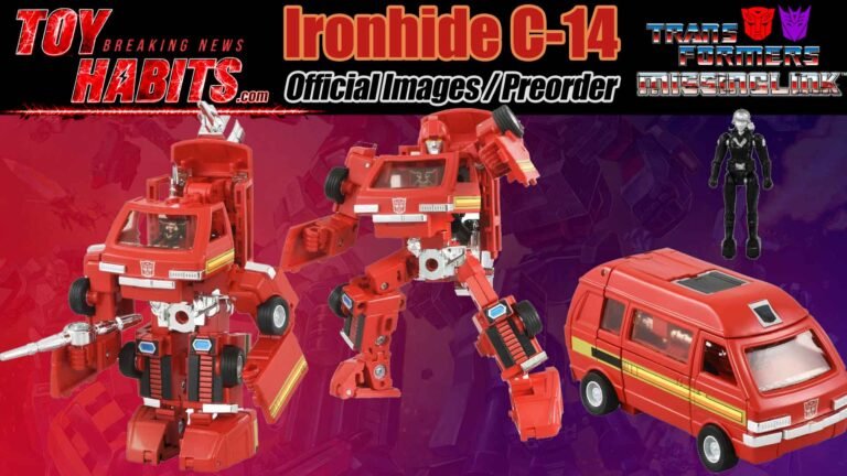 Ironhide C-14 Transformers Missing Link Official Images and Preorder