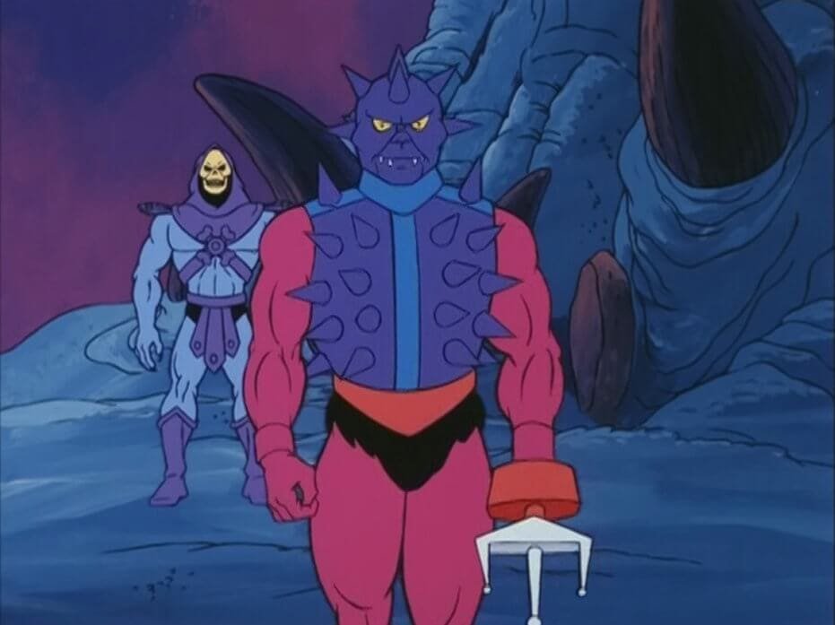 Spikor Masters of the Universe Filmation Cartoon Appearance 1