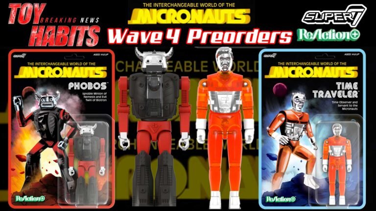 Super7 Micronauts ReAction+ Wave 4 Preorders