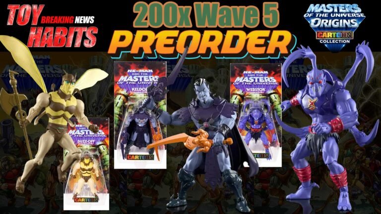 Update: 200x MOTU Origins Cartoon Collection Wave 5 Preorder