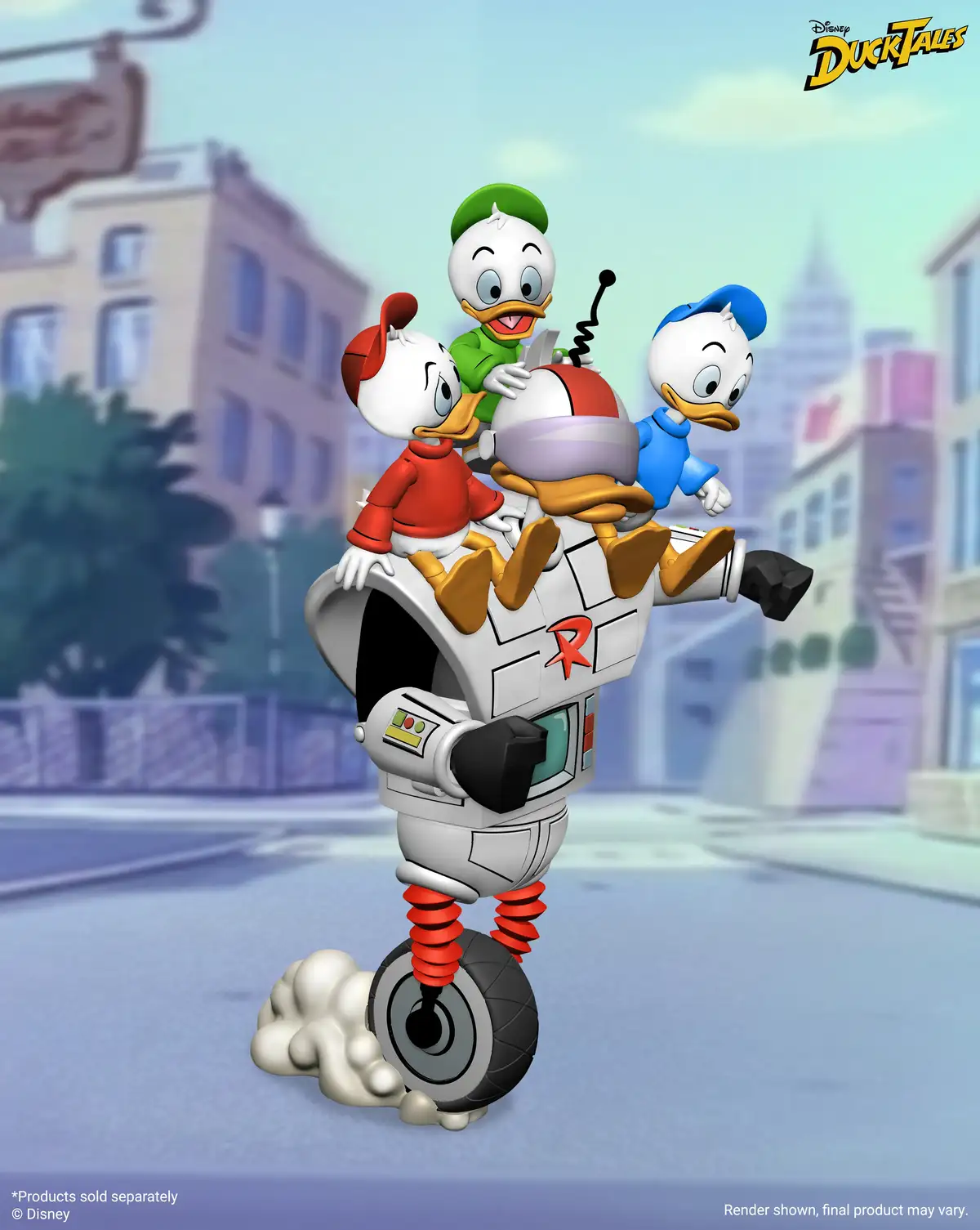 DuckTales Ultimate Gizmoduck Action Figure 06