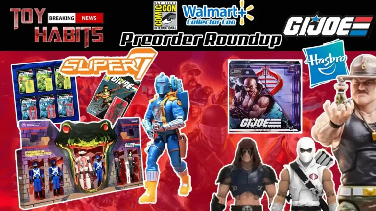 GI Joe SDCC and Walmart Collector Con 2022 Exclusive Preorder Roundup