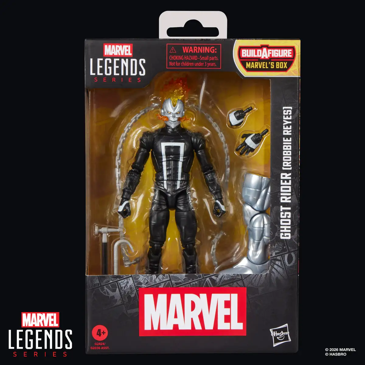 Marvel Legends Ghost Rider (Robbie Reyes) Action Figure 11