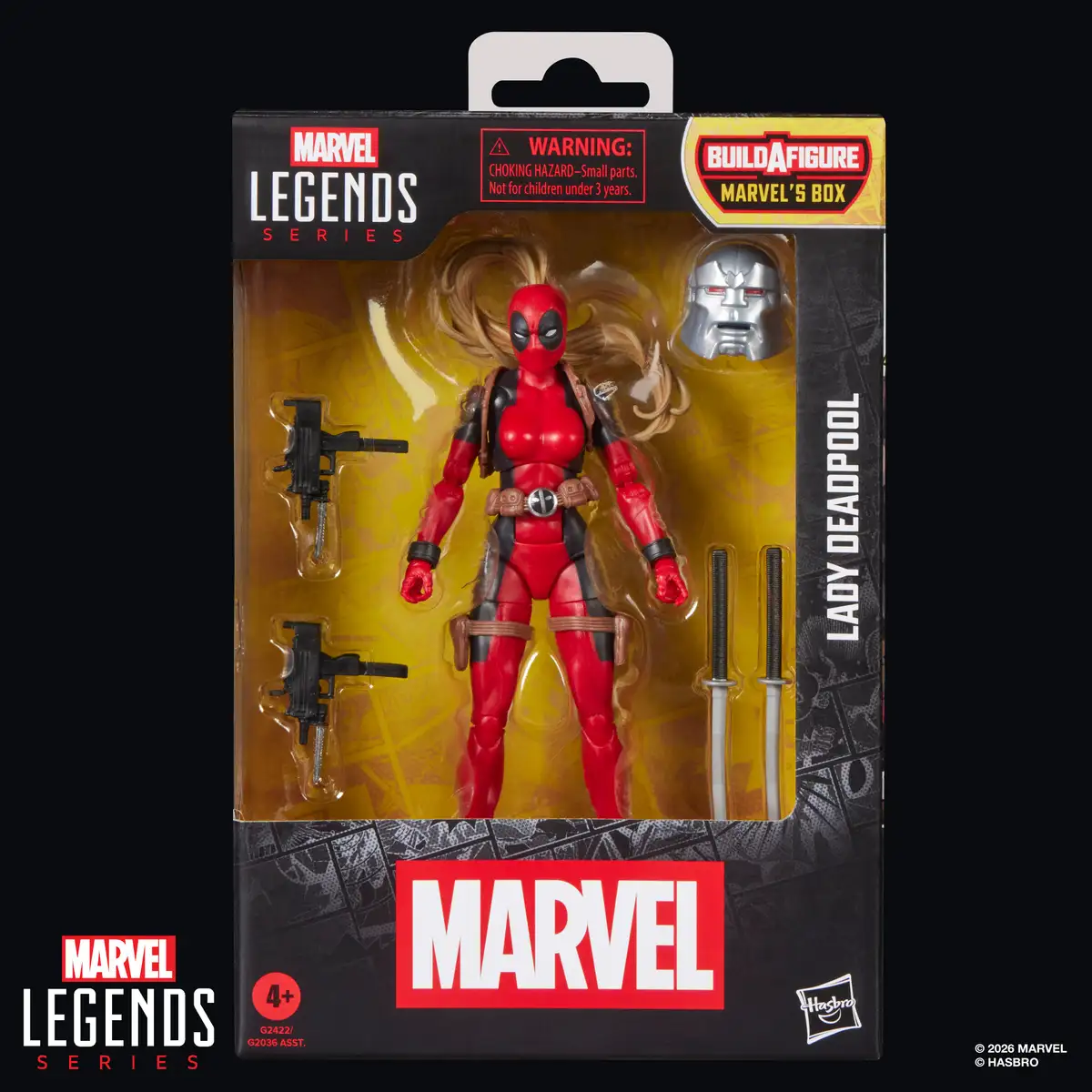 Marvel Legends Lady Deadpool Action Figure 12